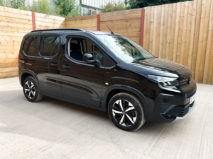 2025 Peugeot Rifter 3 SEAT Auto Wheelchair Accessible Disabled Access Vehicle Wav in Black — image 2