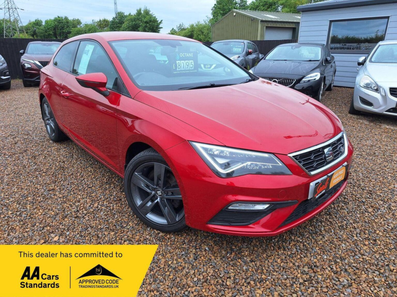 2017 SEAT Leon 1.4 Ecotsi Fr Technology Sport Coupe Euro 6 (s/s) 3dr in Red — image 1