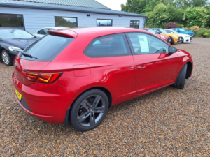 2017 SEAT Leon 1.4 Ecotsi Fr Technology Sport Coupe Euro 6 (s/s) 3dr in Red — image 6