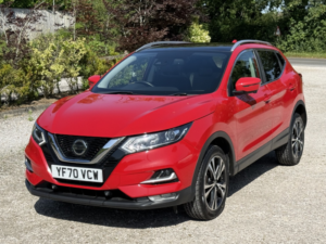 2020 Nissan Qashqai 1.3 Dig-T N-Connecta in Red — image 3
