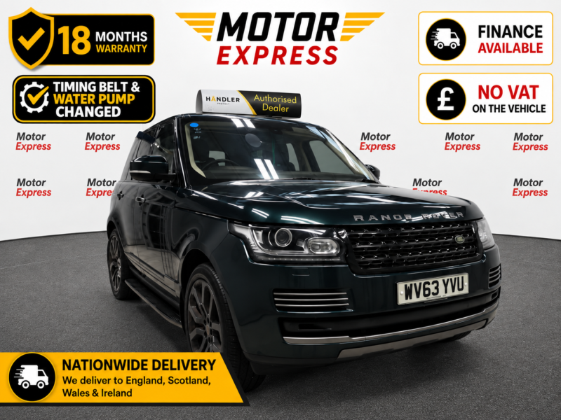 2014 Land Rover Range Rover 3.0 Td V6 Vogue Se in Green — image 1