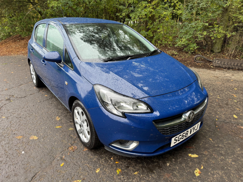 2018 Vauxhall Corsa 1.4i Turbo Ecotec Sri Nav Hatchback 5dr Petrol Manual Euro 6 (s/s) (100 Ps) in Blue — image 1