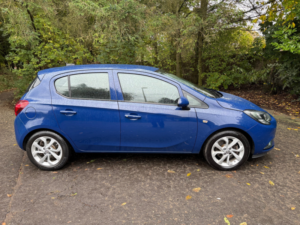 2018 Vauxhall Corsa 1.4i Turbo Ecotec Sri Nav Hatchback 5dr Petrol Manual Euro 6 (s/s) (100 Ps) in Blue — image 3
