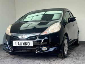 2012 Honda Jazz 1.3h Ima Hs CVT Euro 5 5dr in Black — image 3