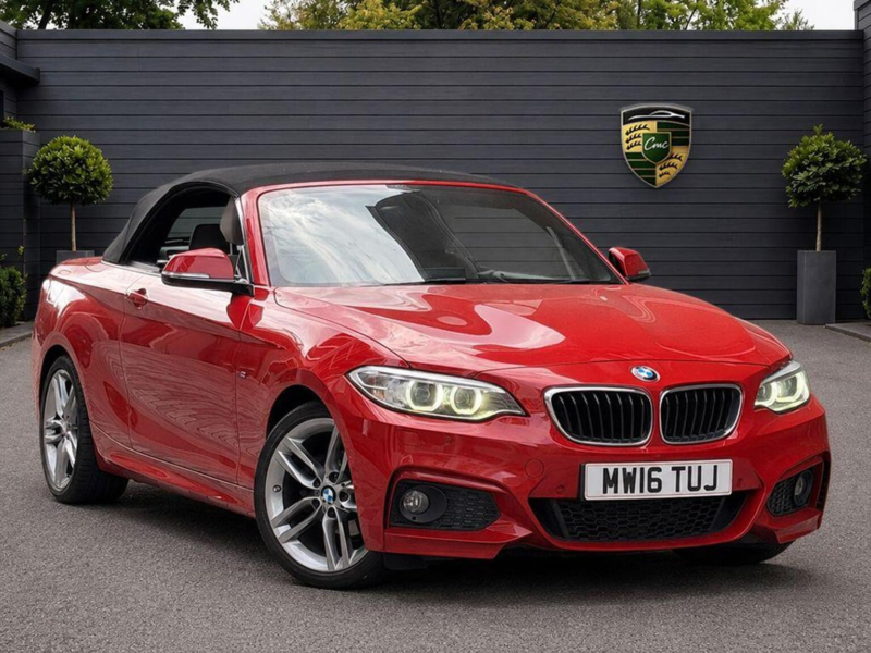 2016 BMW 2 Series 1.5 218i M Sport Euro 6 (s/s) 2dr in Red — image 1