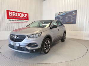 2019 Vauxhall Grandland X 1.2 Turbo Sport Nav Euro 6 (s/s) 5dr in Grey — image 3