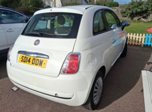 2014 Fiat 500 1.2 Pop Euro 6 (s/s) 3dr in White — image 4