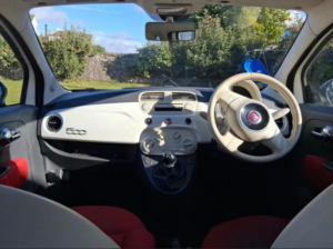 2014 Fiat 500 1.2 Pop Euro 6 (s/s) 3dr in White — image 5