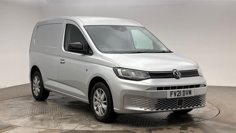 2021 Volkswagen Caddy 2.0 Tdi C20 Commerce Pro DSG Swb Euro 6 (s/s) 5dr in Silver — image 1