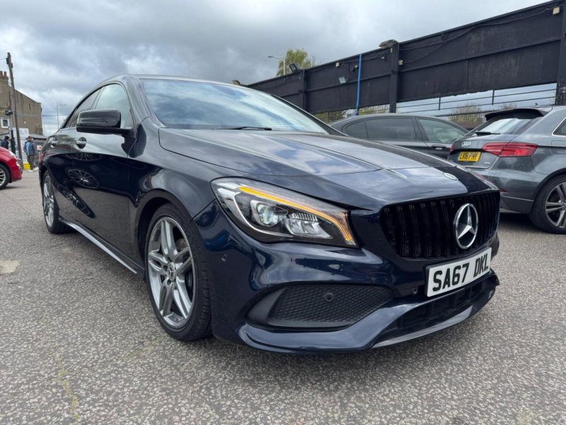 2017 Mercedes-Benz Cla 1.6 Cla180 Amg Line Coupe 7g-Dct Euro 6 (s/s) 4dr in Blue — image 1