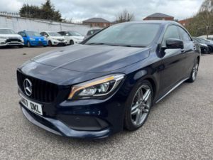2017 Mercedes-Benz Cla 1.6 Cla180 Amg Line Coupe 7g-Dct Euro 6 (s/s) 4dr in Blue — image 2
