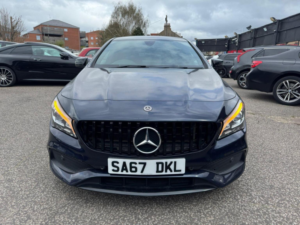 2017 Mercedes-Benz Cla 1.6 Cla180 Amg Line Coupe 7g-Dct Euro 6 (s/s) 4dr in Blue — image 4