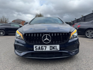 2017 Mercedes-Benz Cla 1.6 Cla180 Amg Line Coupe 7g-Dct Euro 6 (s/s) 4dr in Blue — image 5