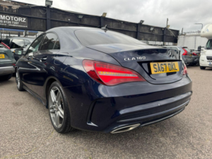 2017 Mercedes-Benz Cla 1.6 Cla180 Amg Line Coupe 7g-Dct Euro 6 (s/s) 4dr in Blue — image 6