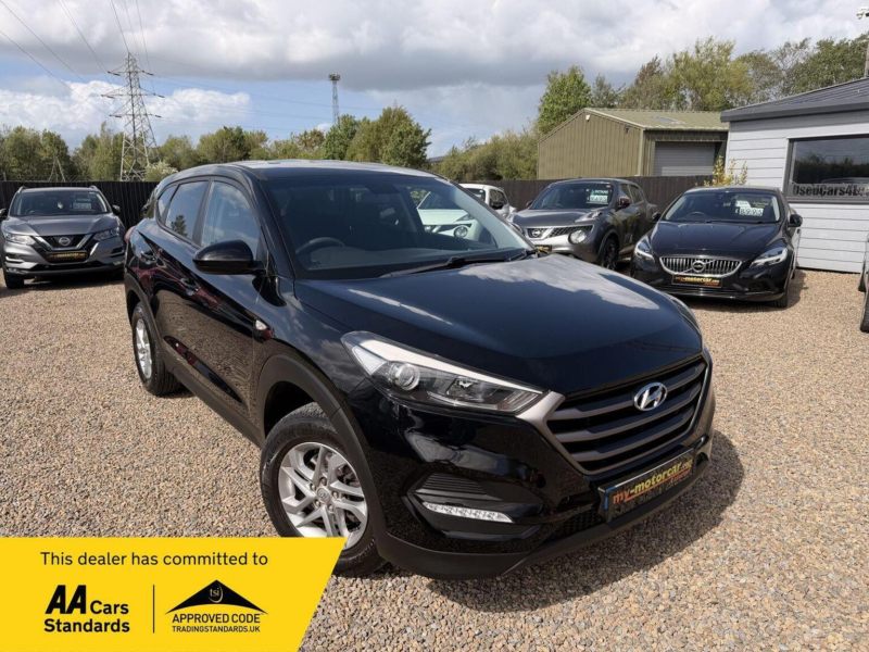 2016 Hyundai Tucson 1.6 Gdi Blue Drive S Euro 6 (s/s) 5dr in Black — image 1