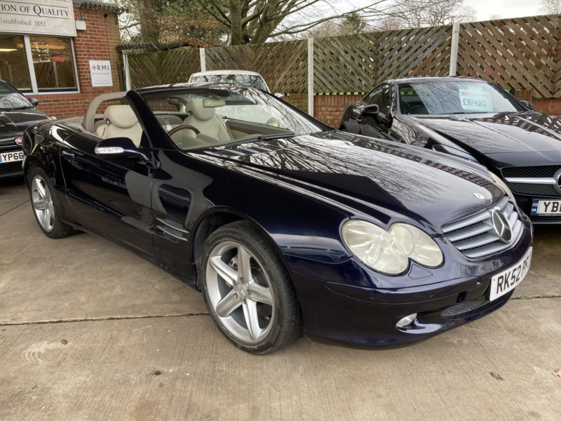 2002 Mercedes-Benz Sl in Blue — image 1