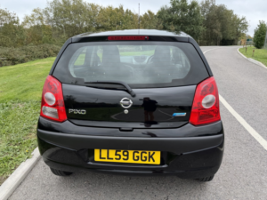 2009 Nissan Pixo 1.0 Visia in Black — image 6