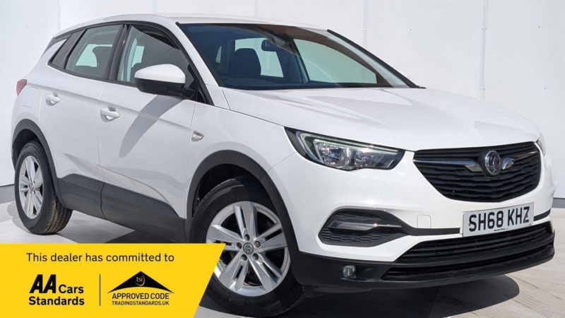 2018 Vauxhall Grandland X 1.2 Turbo Se Euro 6 (s/s) 5dr in White — image 1