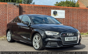 2019 Audi A3 1.5 Tfsi Cod 35 S Line Saloon 4dr Petrol S Tronic Euro 6 (s/s) (150 Ps) in Black — image 4