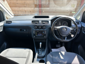 2017 Volkswagen Caddy Maxi Life 4 SEAT Auto Wheelchair Accessible Disabled Access Vehicle Wav in Blue — image 2