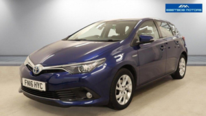 2016 Toyota Auris 1.8 Vvt-H Business Edition CVT Euro 6 (s/s) 5dr in Blue — image 3
