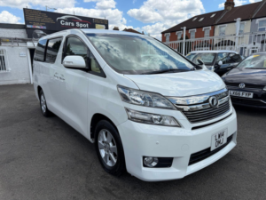 2014 Toyota Vellfire 2.4 Petrol Auto 8 Seats Verified Miles Fresh Import Finance Avb in White — image 2