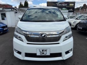 2014 Toyota Vellfire 2.4 Petrol Auto 8 Seats Verified Miles Fresh Import Finance Avb in White — image 3