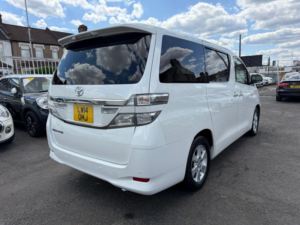2014 Toyota Vellfire 2.4 Petrol Auto 8 Seats Verified Miles Fresh Import Finance Avb in White — image 5