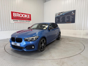 2019 BMW 1 Series 1.5 118i Gpf M Sport Shadow Edition Euro 6 (s/s) 5dr in Blue — image 3