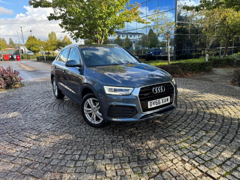 2016 Audi Q3 2.0 Tdi S Line S Tronic Quattro Euro 6 (s/s) 5dr (nav) in Blue — image 1
