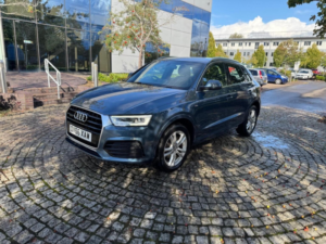 2016 Audi Q3 2.0 Tdi S Line S Tronic Quattro Euro 6 (s/s) 5dr (nav) in Blue — image 4