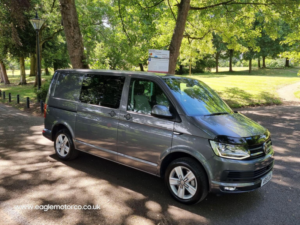 2019 Volkswagen Transporter 2.0 Bitdi T32 Bluemotion Tech Highline Kombi DSG Fwd Swb Euro 6 (s/s) 5dr in Grey — image 2