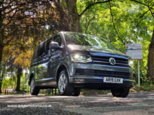 2019 Volkswagen Transporter 2.0 Bitdi T32 Bluemotion Tech Highline Kombi DSG Fwd Swb Euro 6 (s/s) 5dr in Grey — image 3
