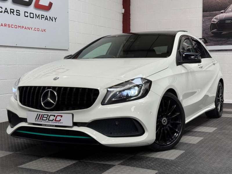 2016 Mercedes-Benz A Class 2.1 A220d Motorsport Edition (premium) 7g-Dct Euro 6 (s/s) 5dr in White — image 1