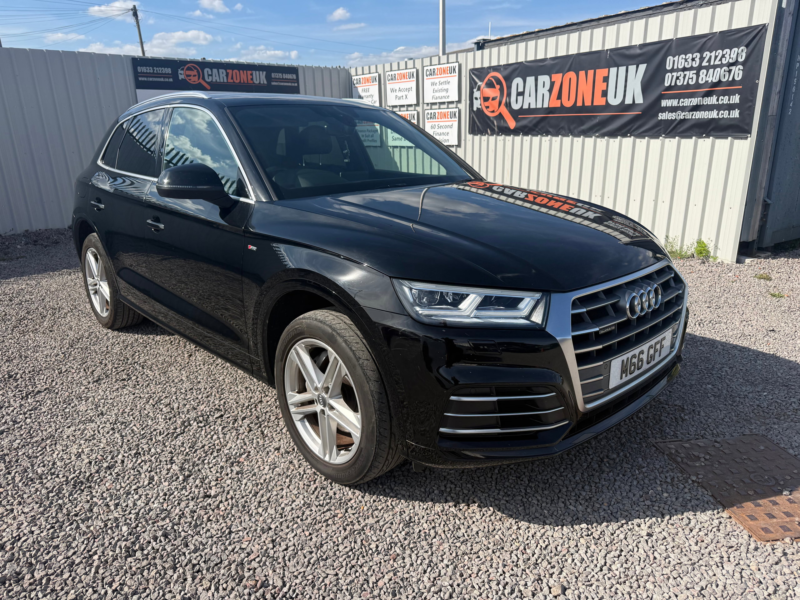 2019 Audi Q5 2.0 Tdi 40 S Line SUV 5dr Diesel S Tronic Quattro Euro 6 (s/s) (190 Ps) in Black — image 1