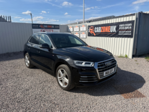 2019 Audi Q5 2.0 Tdi 40 S Line SUV 5dr Diesel S Tronic Quattro Euro 6 (s/s) (190 Ps) in Black — image 2