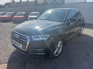 2019 Audi Q5 2.0 Tdi 40 S Line SUV 5dr Diesel S Tronic Quattro Euro 6 (s/s) (190 Ps) in Black — image 4