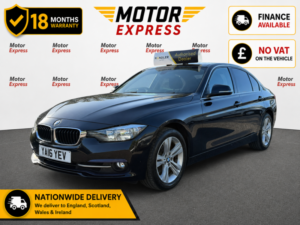 2016 BMW 3 Series 2.0 320i Sport Saloon in Black — image 4