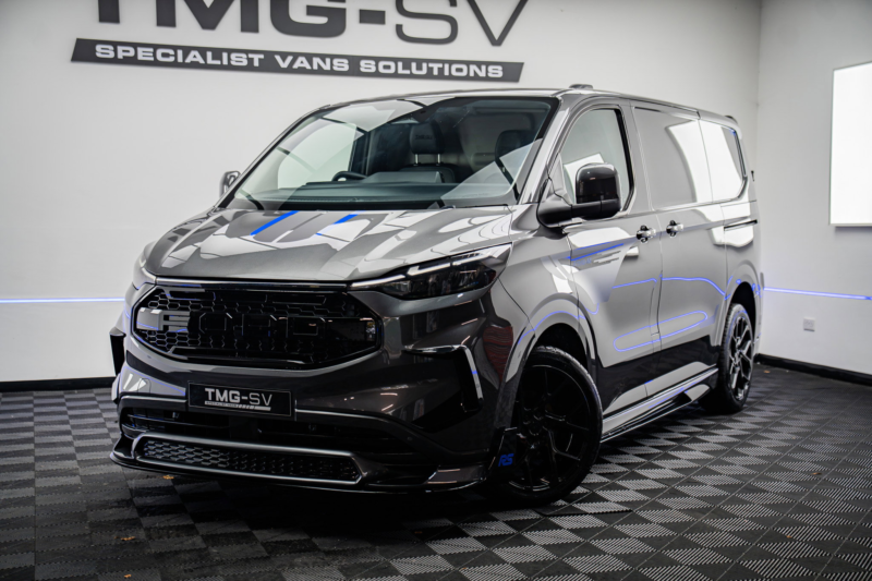 2024 Ford Transit Custom 2.0 300 Ecoblue Limited Panel Van 5dr Diesel Manual L1 H1 Euro 6 (s/s) (136 Ps) Rs Sport in Grey — image 1