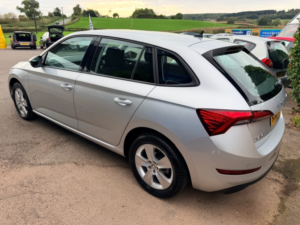 2019 Skoda Scala 1.0 Tsi Se Hatchback 5dr Petrol Manual Euro 6 (s/s) (115 Ps) in Silver — image 4