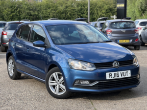 2016 Volkswagen Polo 1.2 Tsi Bluemotion Tech Match in Blue — image 2