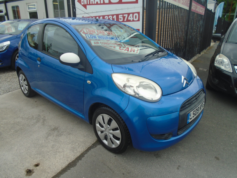 2009 Citroen C1 1.0i Splash Hatchback 3dr Petrol Manual Euro 4 (68 Ps) in Blue — image 1