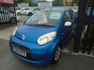 2009 Citroen C1 1.0i Splash Hatchback 3dr Petrol Manual Euro 4 (68 Ps) in Blue — image 3