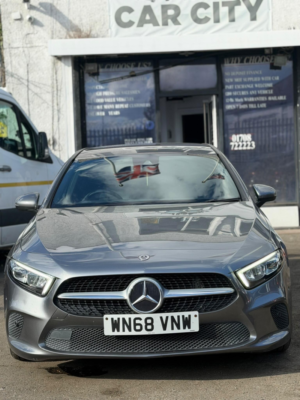 2018 Mercedes-Benz A Class 1.3 A180 Sport (executive) 7g-Dct Euro 6 (s/s) 5dr in Grey — image 3
