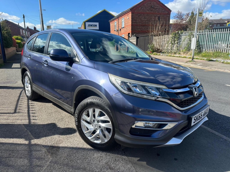 2015 Honda Cr-V 1.6 I-Dtec Se Auto 4WD Euro 6 5dr in Blue — image 1