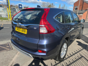 2015 Honda Cr-V 1.6 I-Dtec Se Auto 4WD Euro 6 5dr in Blue — image 3