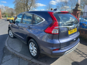 2015 Honda Cr-V 1.6 I-Dtec Se Auto 4WD Euro 6 5dr in Blue — image 4