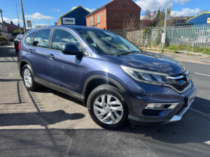 2015 Honda Cr-V 1.6 I-Dtec Se Auto 4WD Euro 6 5dr in Blue — image 6