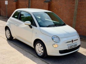 2013 Fiat 500 1.2 Pop Dualogic Euro 6 (s/s) 3dr in White — image 2