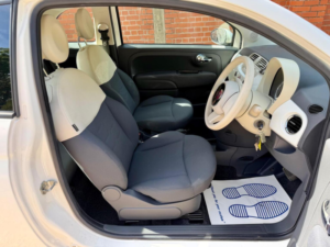 2013 Fiat 500 1.2 Pop Dualogic Euro 6 (s/s) 3dr in White — image 3